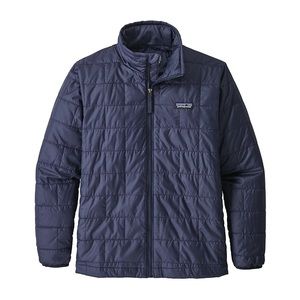 Patagonia Kids Nano Puff Jacket in Classic Navy